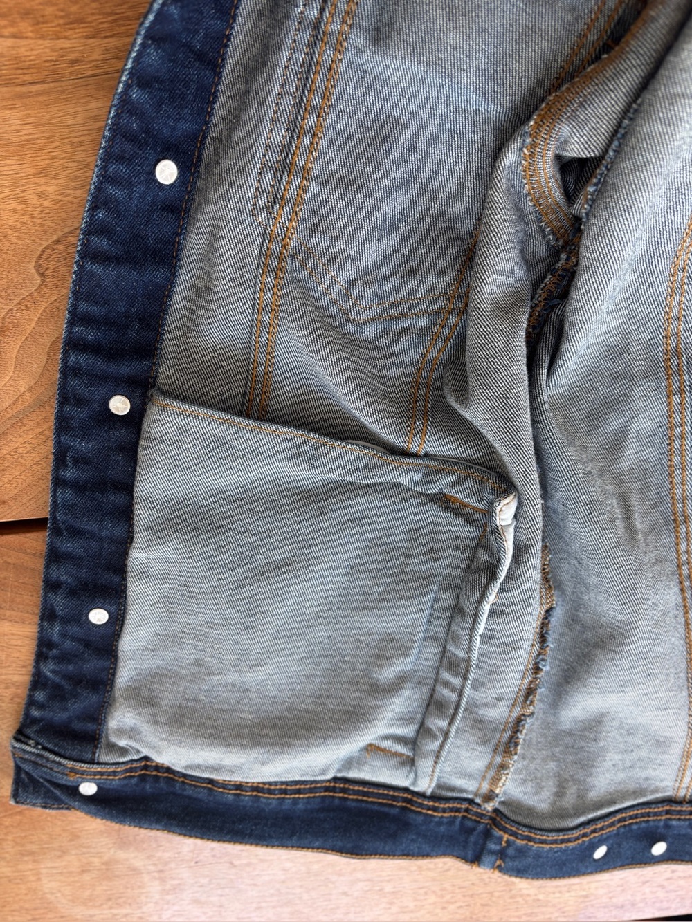Zara Men's Medium Denim Jacket Classic Jean Jacket - Picture 14 of 16